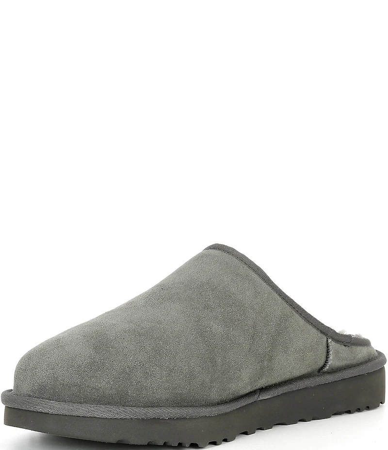 UGG Men's Classic Suede Treaded Slippers