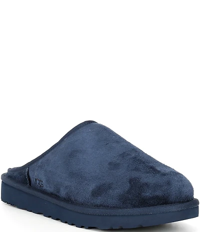 UGG Men's Classic Suede Treaded Slippers