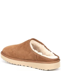 UGG Men's Classic Suede Treaded Slippers