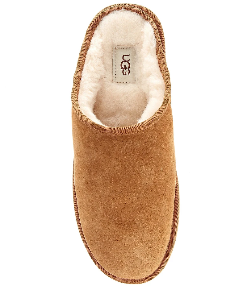 UGG Men's Classic Suede Treaded Slippers
