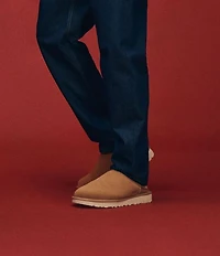 UGG Men's Classic Suede Treaded Slippers