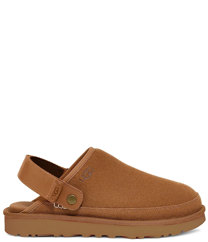 UGG Men's Goldencoast Suede Family Matching Backstrap Clogs
