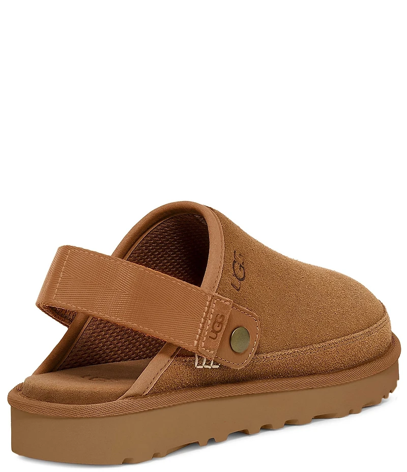 UGG Men's Goldencoast Suede Family Matching Backstrap Clogs