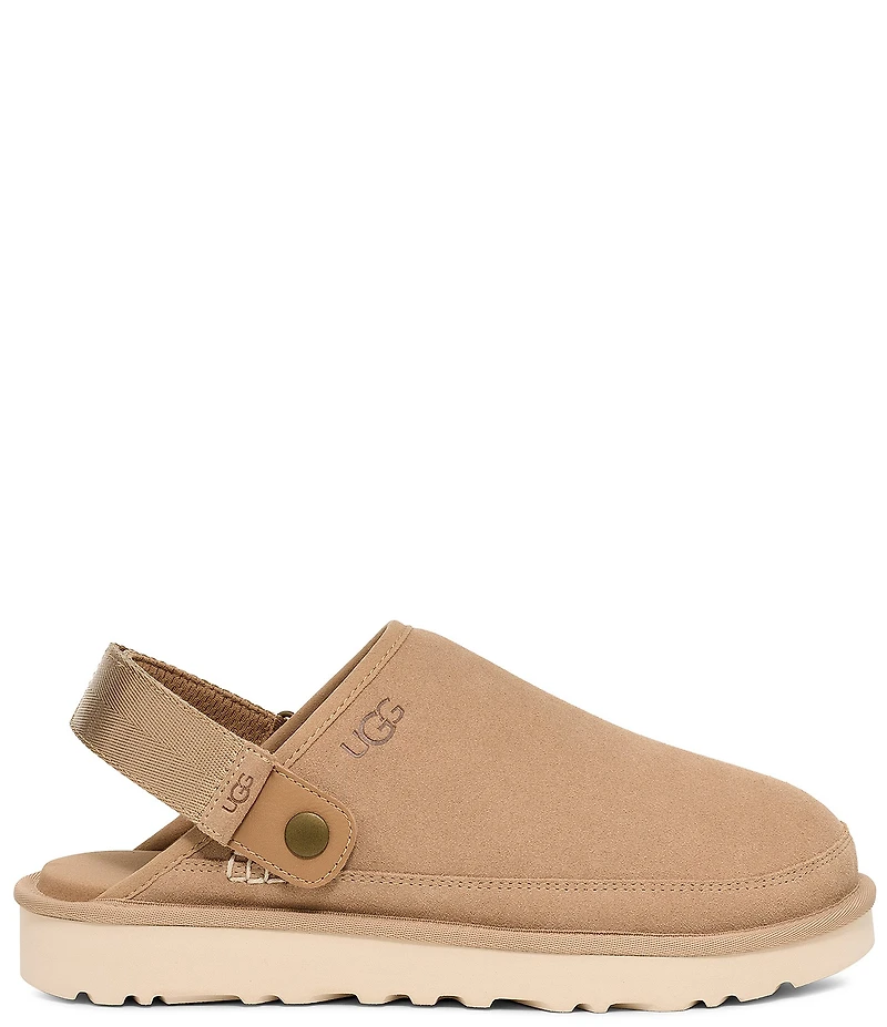 UGG Men's Goldencoast Suede Family Matching Backstrap Clogs