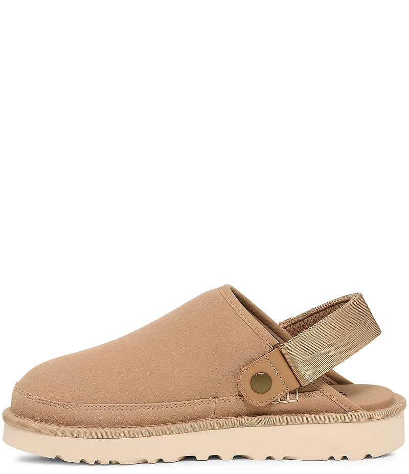 UGG Men's Goldencoast Suede Family Matching Backstrap Clogs