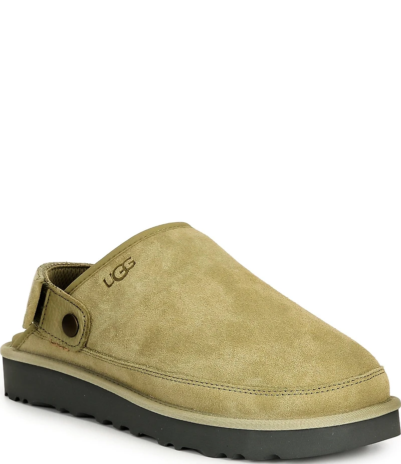 UGG Men's Goldencoast Suede Family Matching Backstrap Clogs