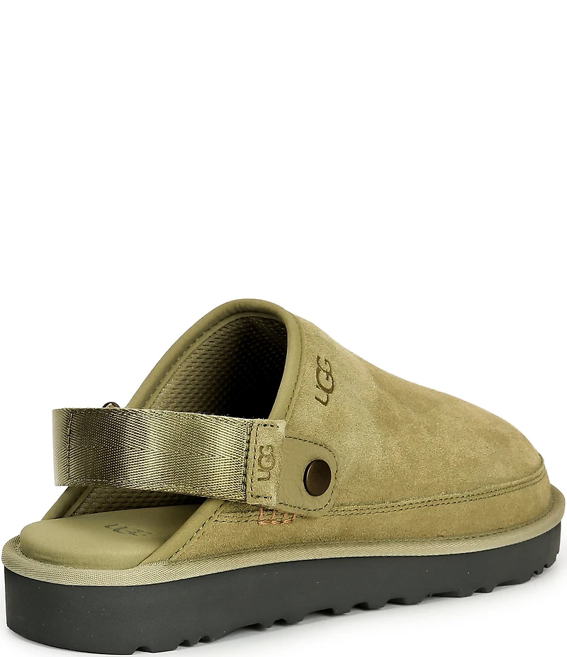 UGG Men's Goldencoast Suede Family Matching Backstrap Clogs