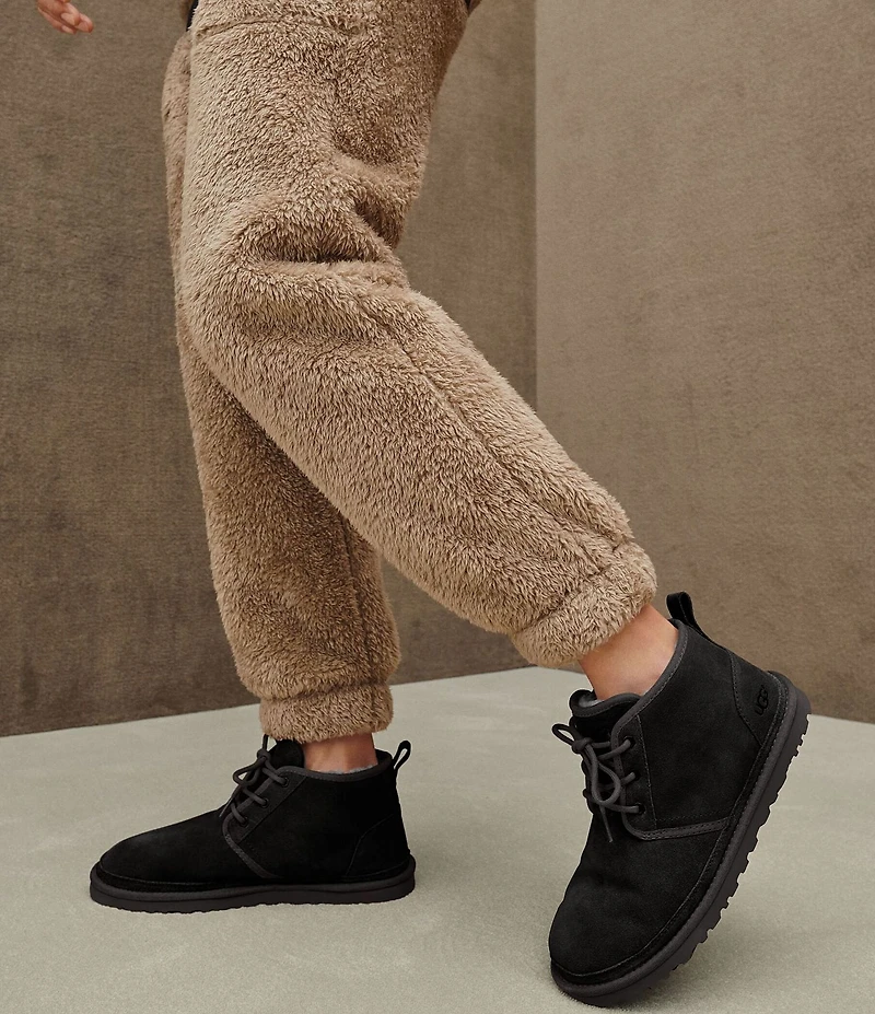 UGG Men's Neumel Classic Fur Lined Suede Lace Up Chukka Boots
