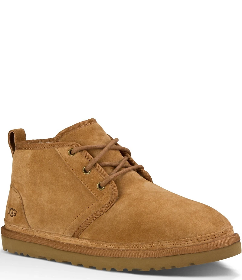 UGG Men's Neumel Classic Fur Lined Suede Lace Up Chukka Boots