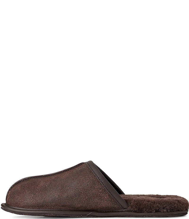 UGG Men's Scuff Leather Distressed Slippers