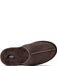 UGG Men's Scuff Leather Distressed Slippers