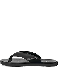 UGG Men's Seaside II Leather and Suede Flip-Flops