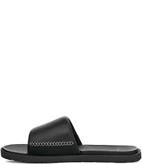 UGG Men's Seaside II Leather and Suede Slide Sandals