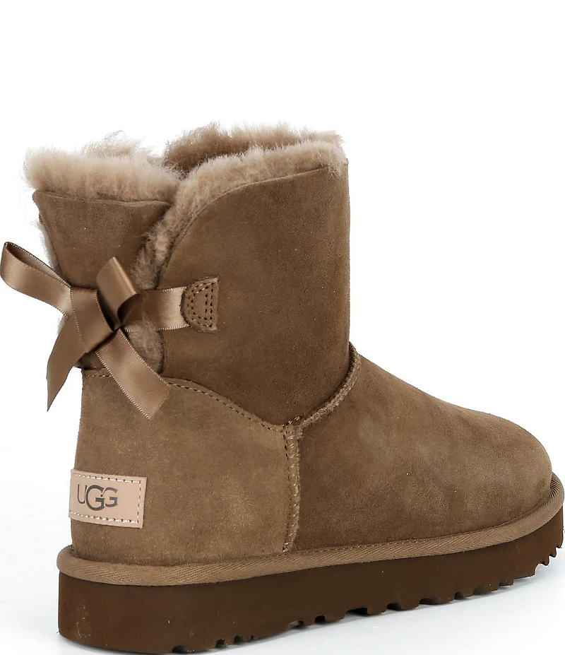 UGG Mini Bailey Bow II Water Resistant Booties