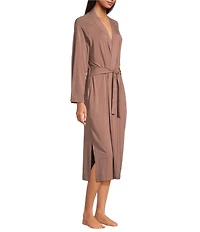 UGG Myra Lightweight Knit Bracelet Sleeve Shawl Collar Long Robe