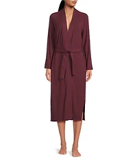 UGG Myra Lightweight Knit Bracelet Sleeve Shawl Collar Long Robe