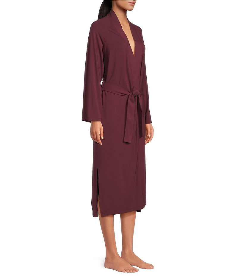 UGG Myra Lightweight Knit Bracelet Sleeve Shawl Collar Long Robe