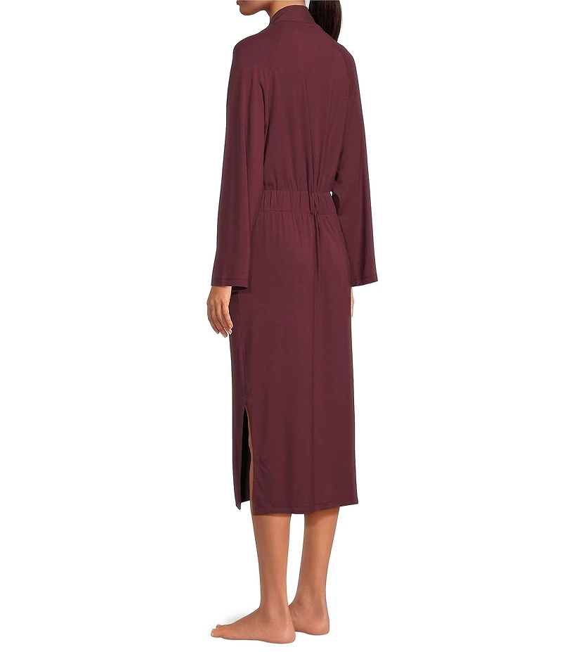 UGG Myra Lightweight Knit Bracelet Sleeve Shawl Collar Long Robe