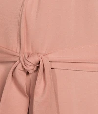 UGG Myra Lightweight Knit Bracelet Sleeve Shawl Collar Long Robe