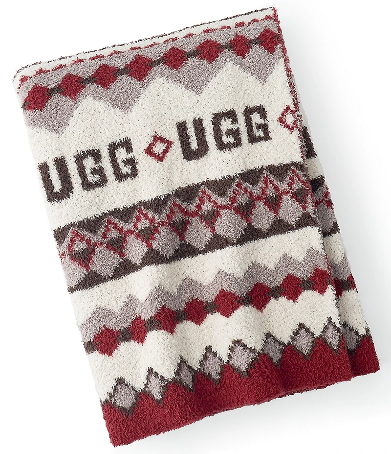 UGG Polaris UGGisle Fair Isle Throw Blanket