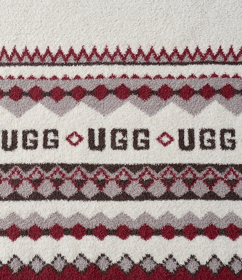 UGG Polaris UGGisle Fair Isle Throw Blanket
