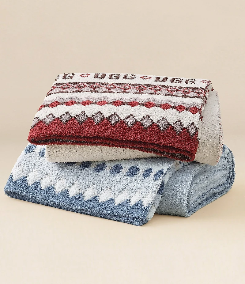 UGG Polaris UGGisle Fair Isle Throw Blanket
