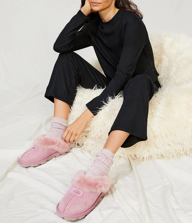 UGG Rib Knit Slouchy Crew Socks