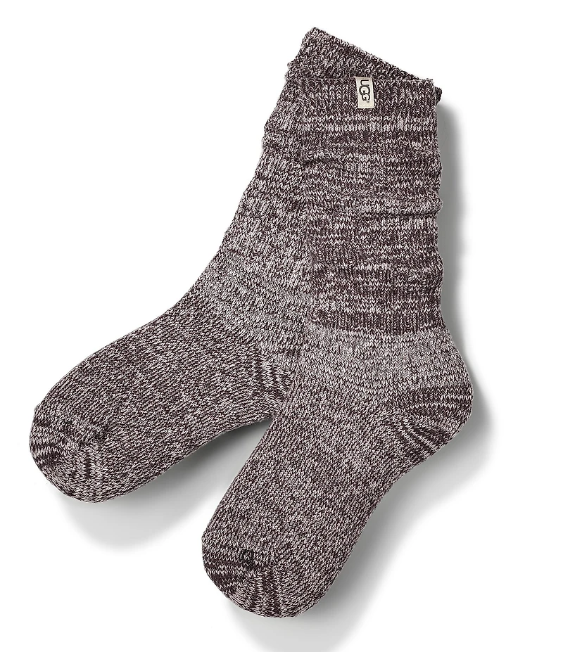 UGG Rib Knit Slouchy Crew Socks