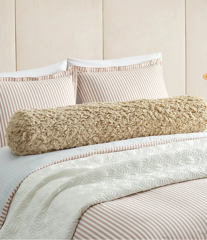 UGG Shira Bolster Plush Decorative Pillow