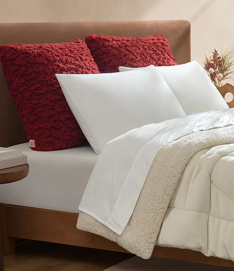 UGG Shira Textured Sherpa Euro Pillow