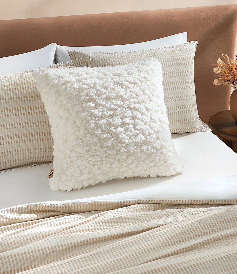 UGG Shira Textured Sherpa Euro Pillow