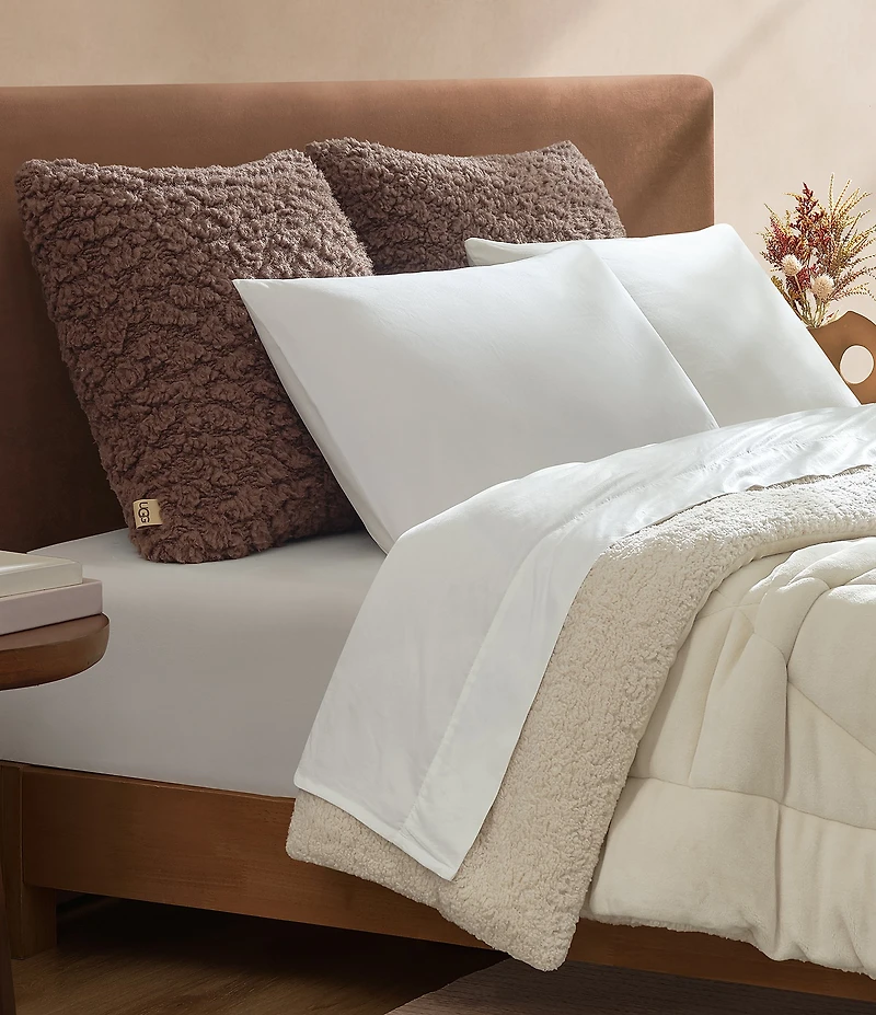 UGG Shira Textured Sherpa Euro Pillow