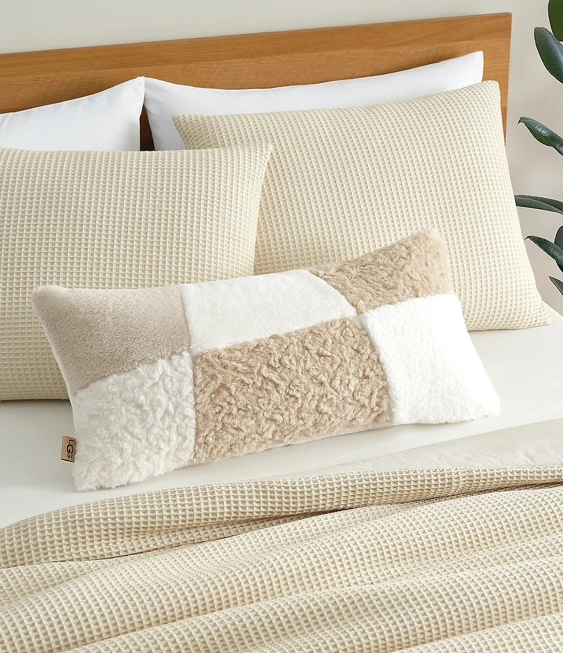 UGG Sibel Textured Bolster Decorative Pillow