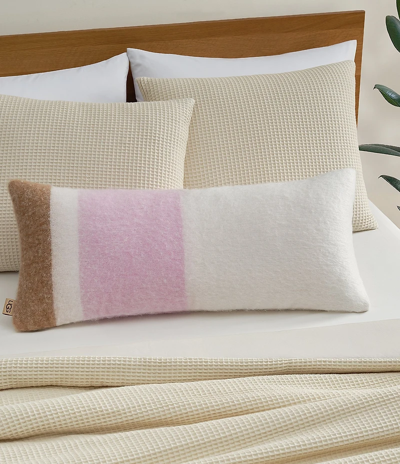 UGG Simona Faux Mohair Bolster Decorative Pillow