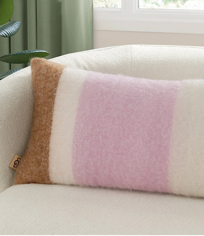 UGG Simona Faux Mohair Bolster Decorative Pillow