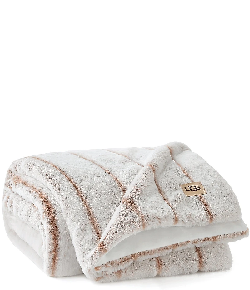 UGG Stasia Faux Fur Throw Blanket