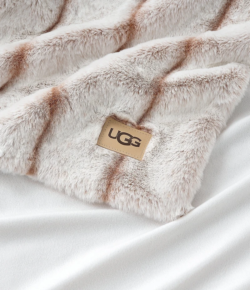 UGG Stasia Faux Fur Throw Blanket