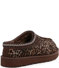 UGG Women's Tasman Caspian Spotted Animal Print Calf Hair Clog Slippers
