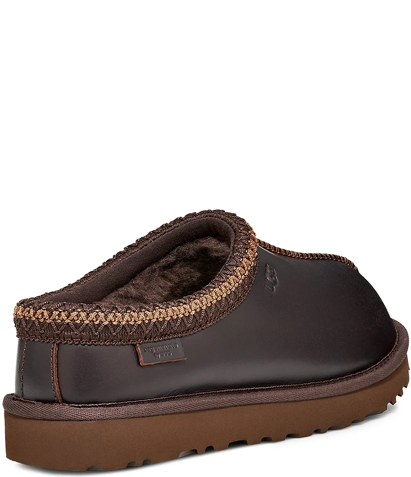 UGG Women's Tasman Leather Regenerate Clog Slippers