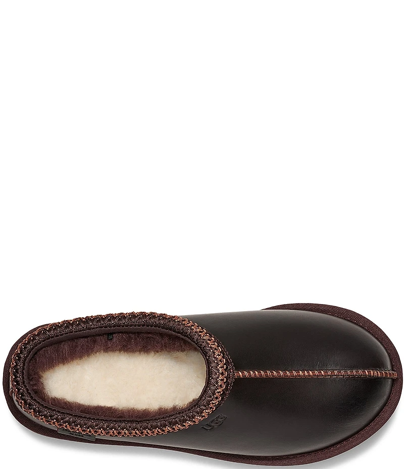 UGG Women's Tasman Leather Regenerate Clog Slippers