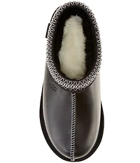 UGG Tasman Leather Regenerate Clog Slippers
