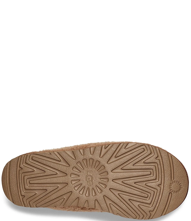 UGG Tasman Maxi Curly Clog Slippers