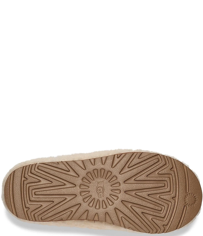 UGG Tasman Maxi Curly Clog Slippers