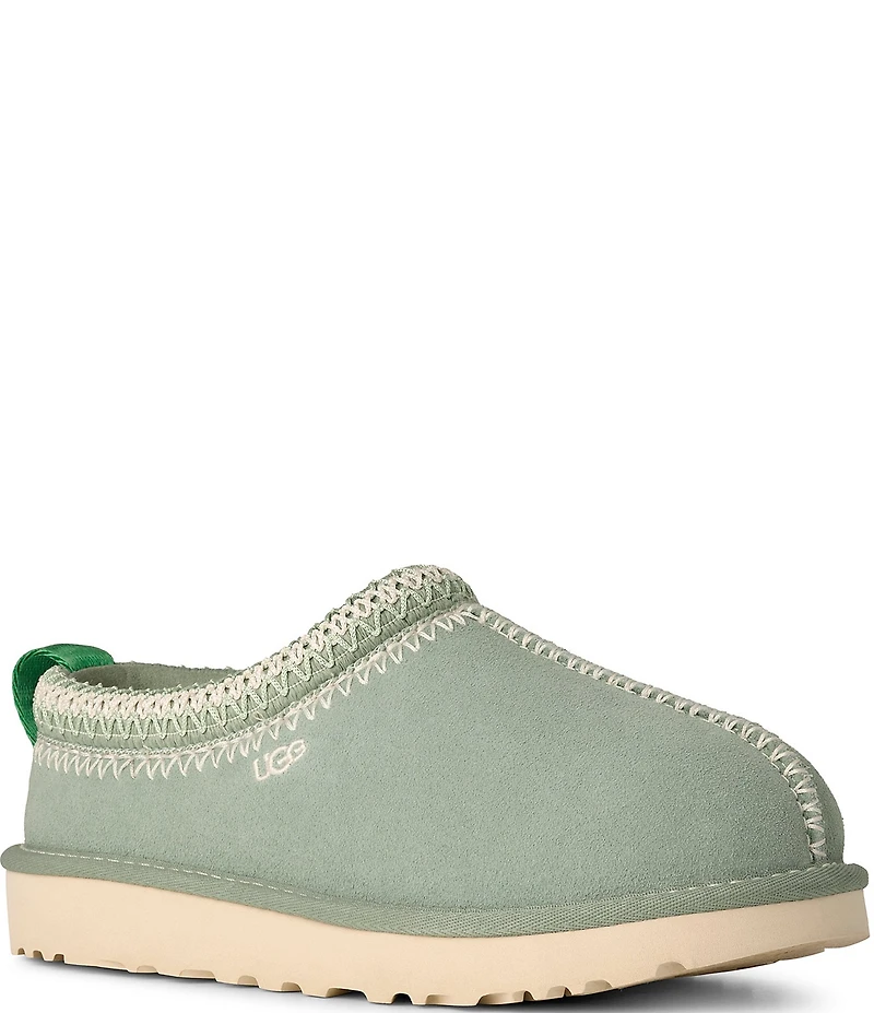UGG Tasman Meadow Accent Suede Clog Slippers