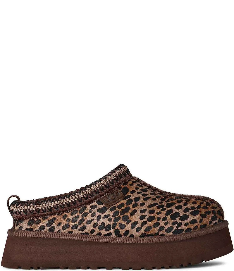 UGG Tazz Caspian Spotted Calf Hair Clogs
