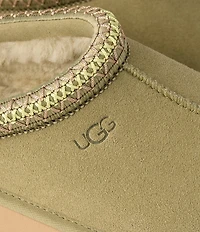 UGG Tazz II Suede Logo Detail Platform Clog Slippers