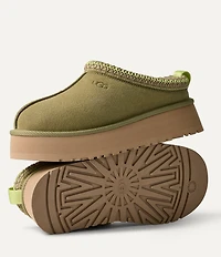 UGG Tazz II Suede Logo Detail Platform Clog Slippers