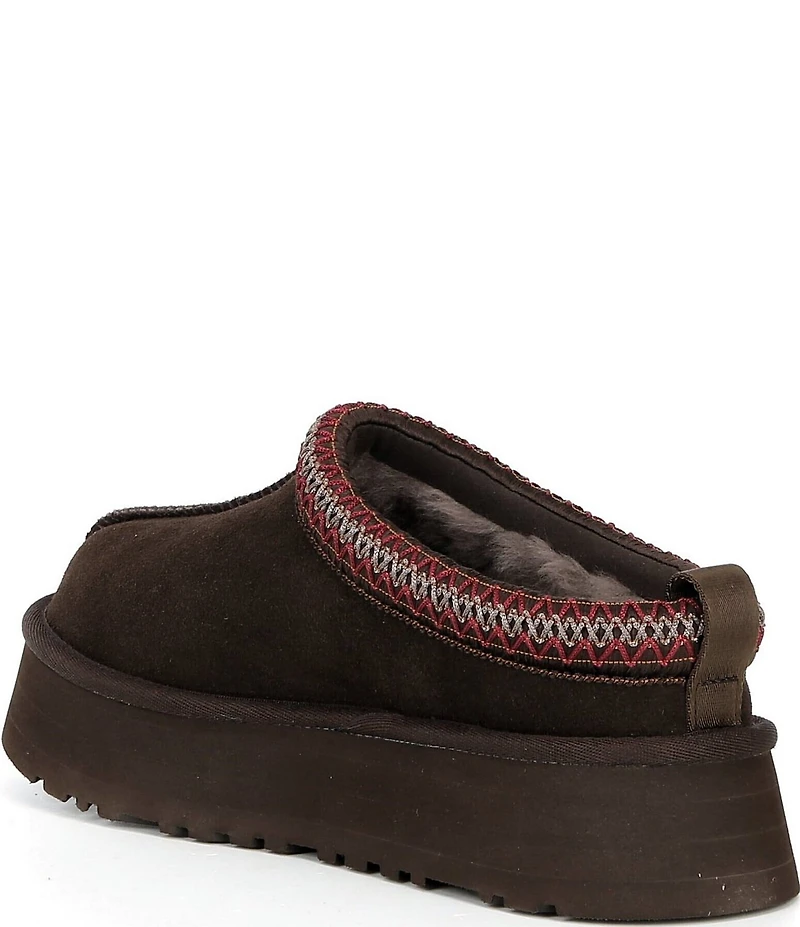 UGG Tazz II Suede Logo Detail Platform Clog Slippers