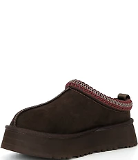 UGG Tazz II Suede Logo Detail Platform Clog Slippers