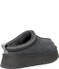 UGG Tazz II Suede Logo Detail Platform Clog Slippers